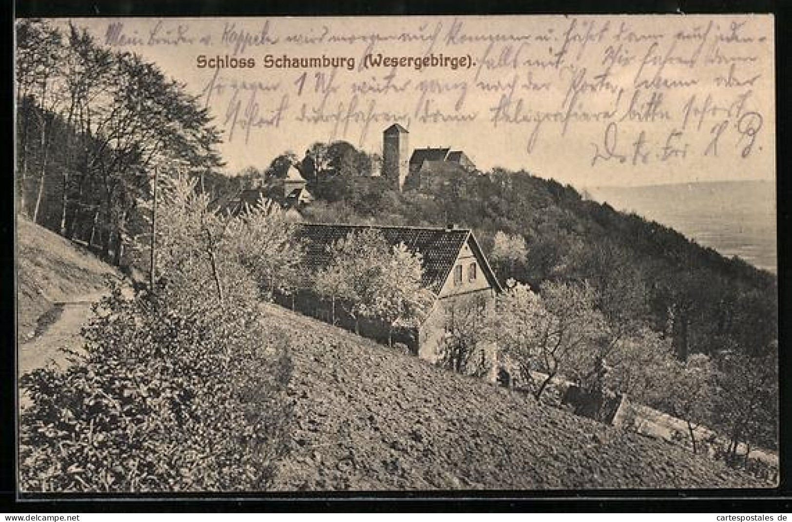 AK Schaumburg /Wesergebirge, Schloss Schaumburg