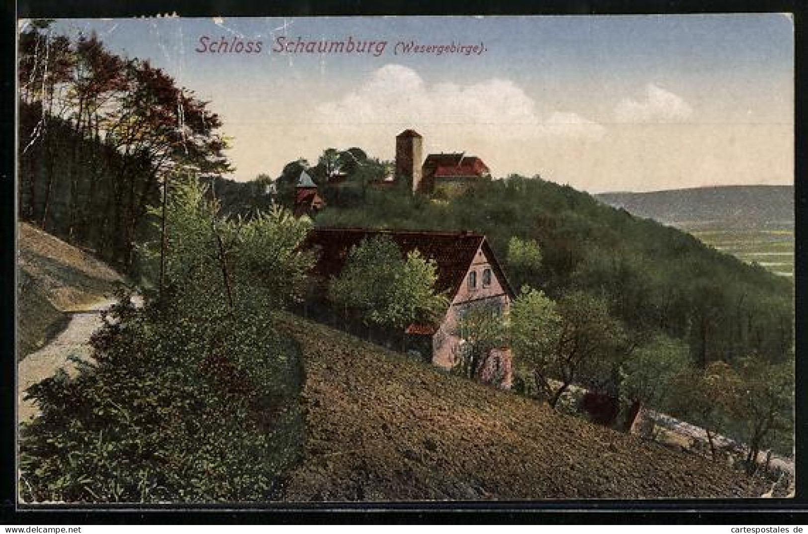 AK Schaumburg /Wesergebirge, Schloss Schaumburg