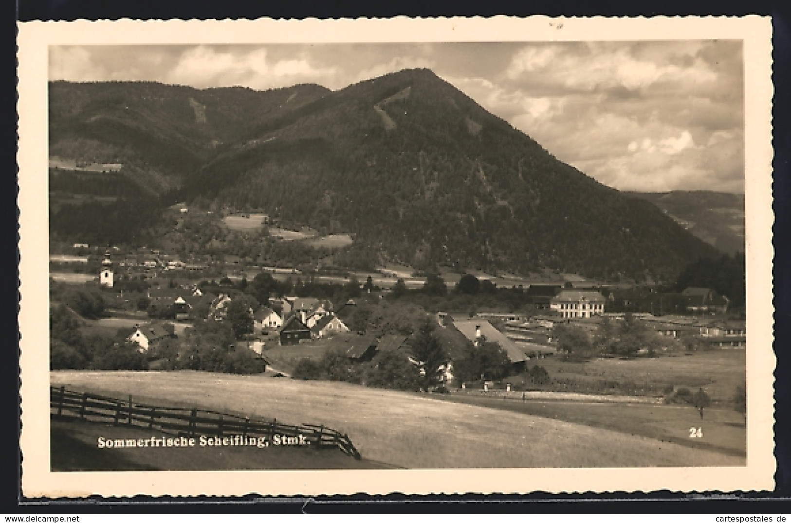 AK Scheifling / Steiermark, Ortspanorama