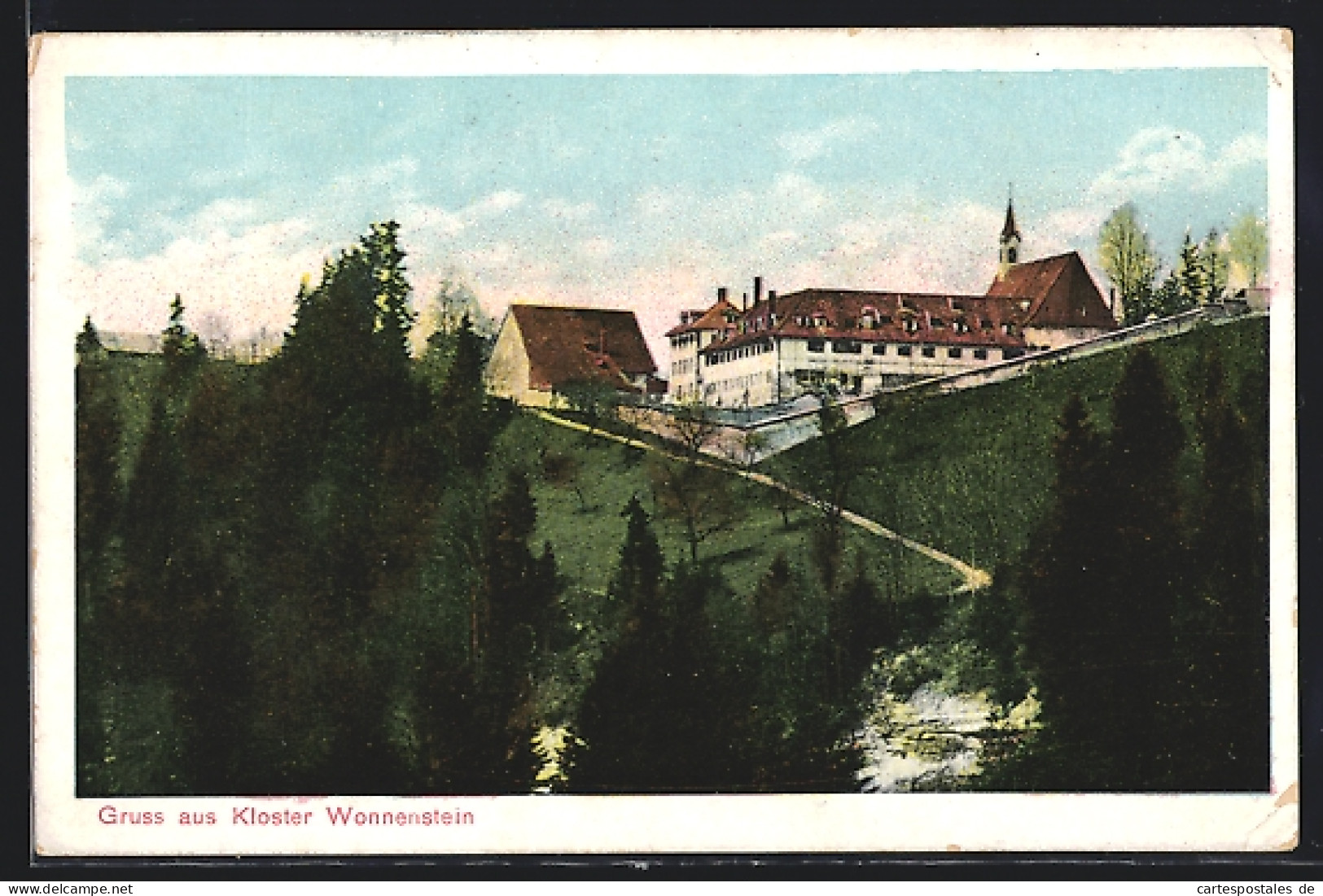 AK Schlatt-Haslen, Blick aufs Kloster Wonnenstein