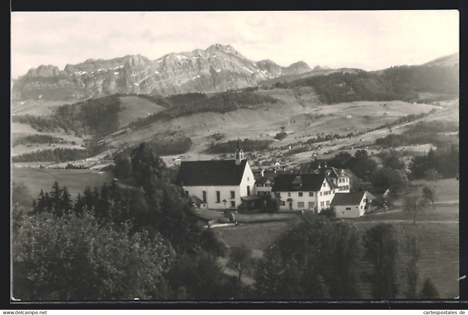AK Schlatt-Haslen, Kloster Wonnenstein gegen das Gebirge