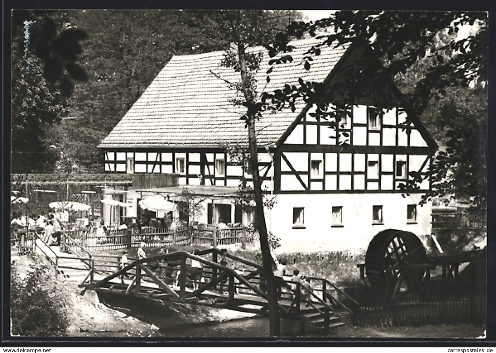 AK Schlaubetal /Eisenhüttenstadt, Gaststätte Bremsdorfer Mühle