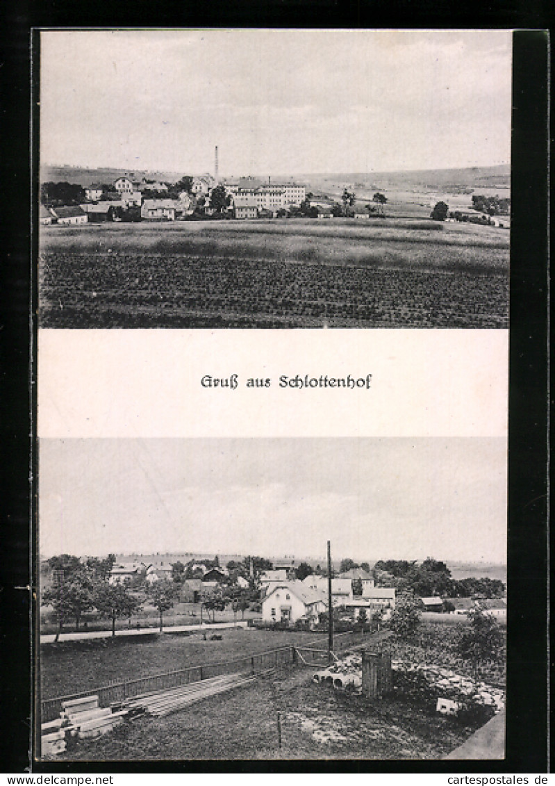 AK Schlottenhof, Häuser am Ortrand