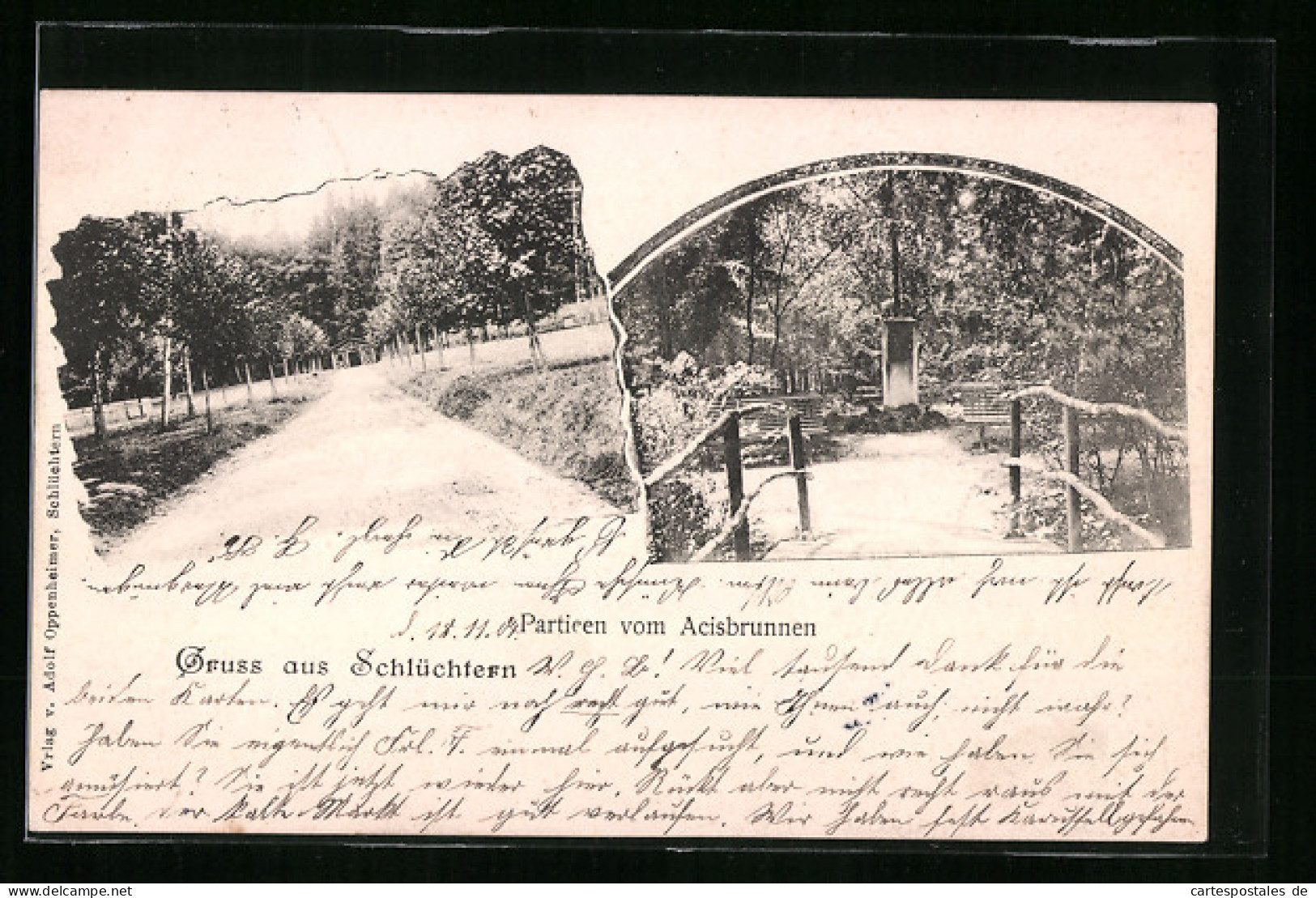 AK Schlüchtern, Partien vom Acisbrunnen