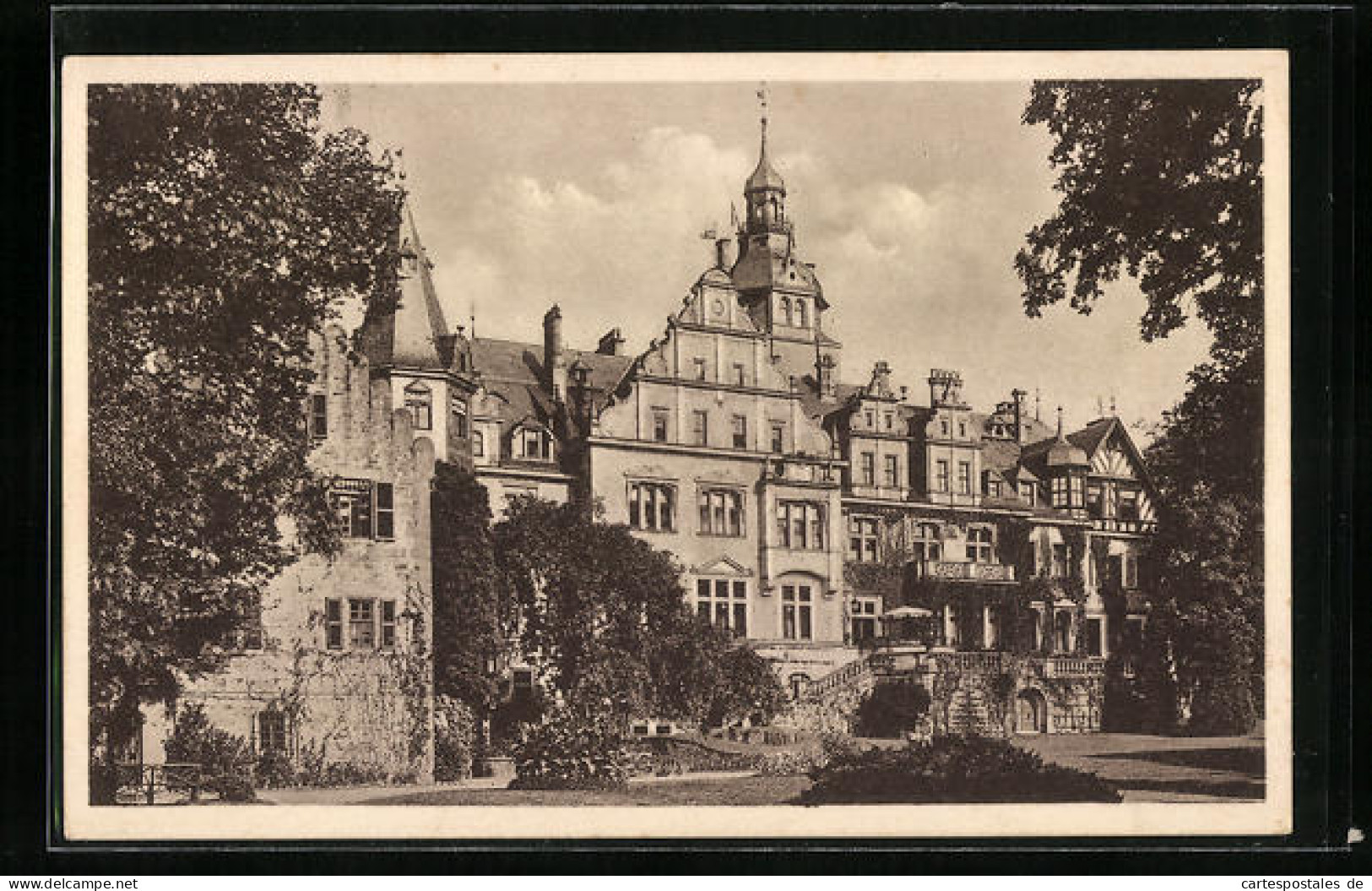 AK Schlüchtern, Vorderansicht des Schloss Ramholz