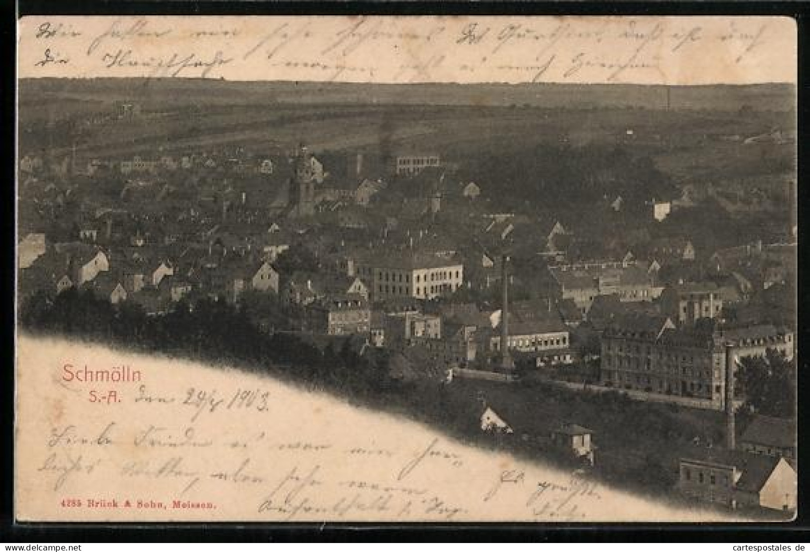 AK Schmölln /S.-A., Gesamtansicht