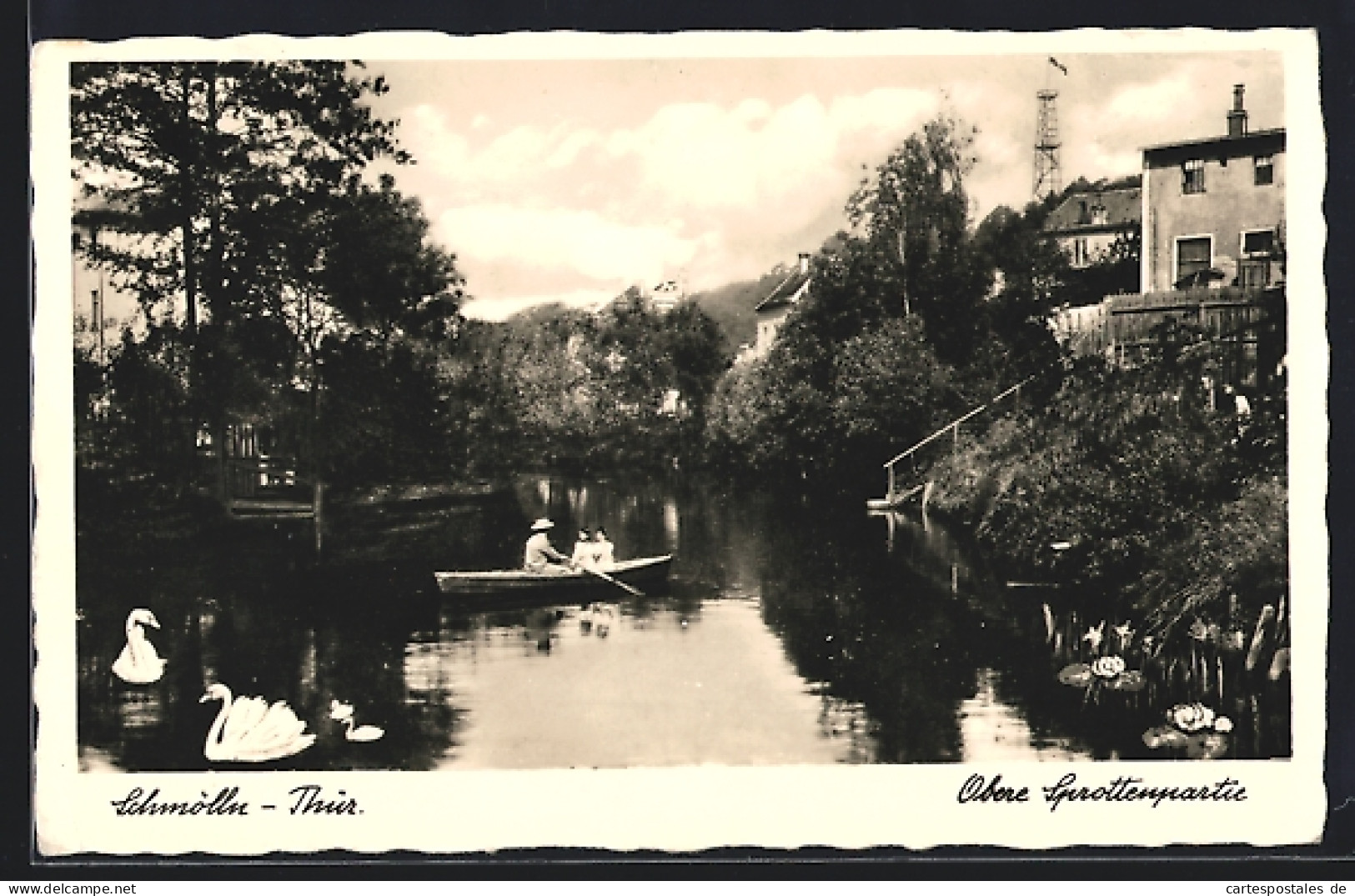 AK Schmölln / Thür., Obere Sprottenpartie