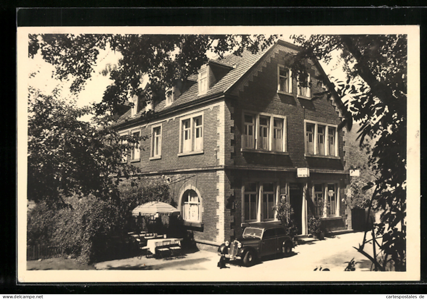 AK Schönau b. Gemünden /Main, Gaststätte Haus März