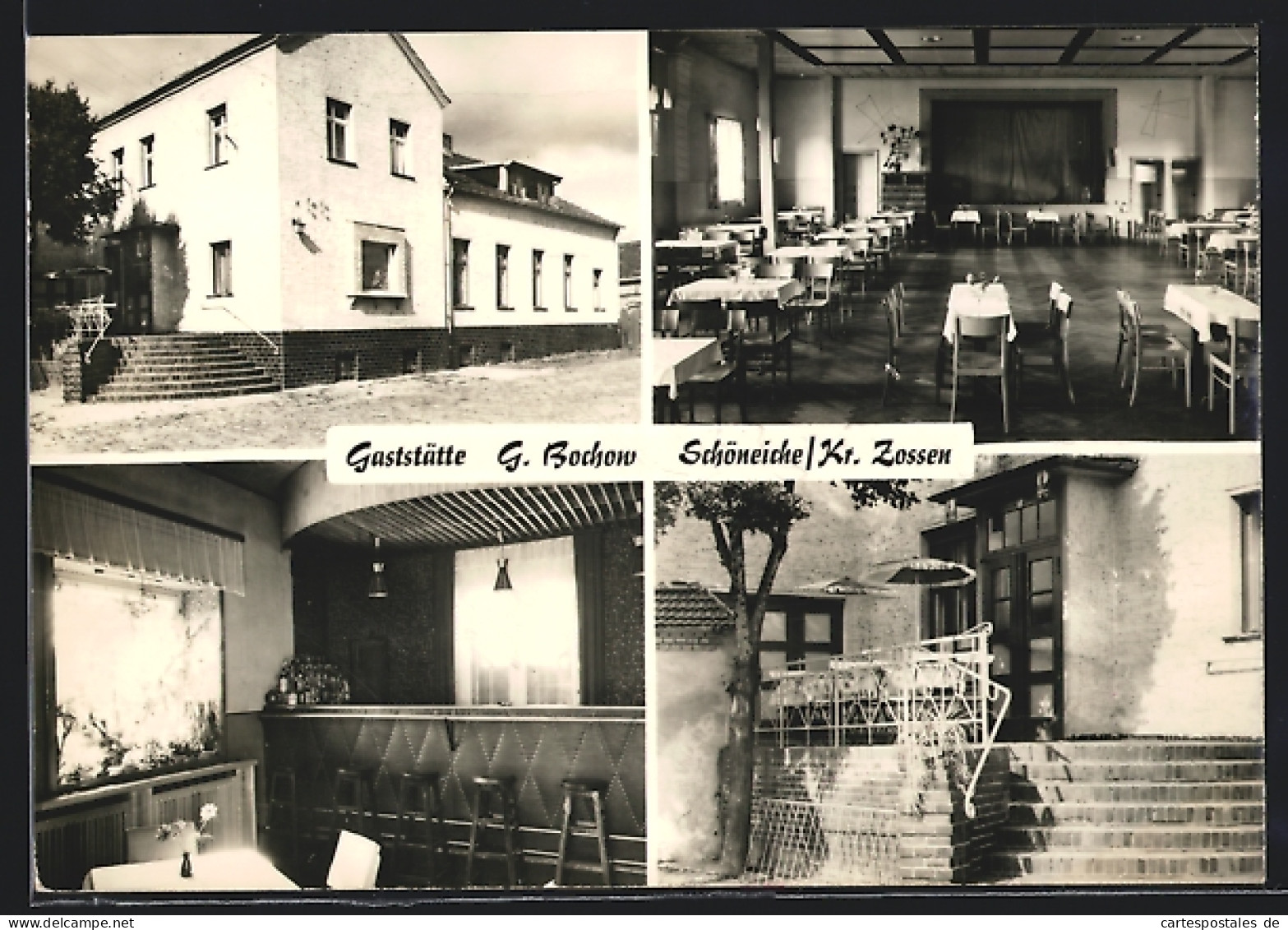AK Schöneiche / Zossen, Gaststätte G. Bochow