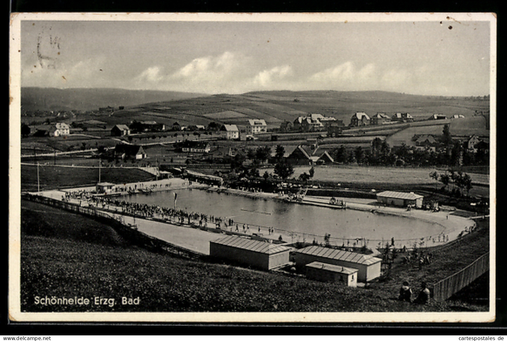 AK Schönheide /Erzgeb., Schwimmbad