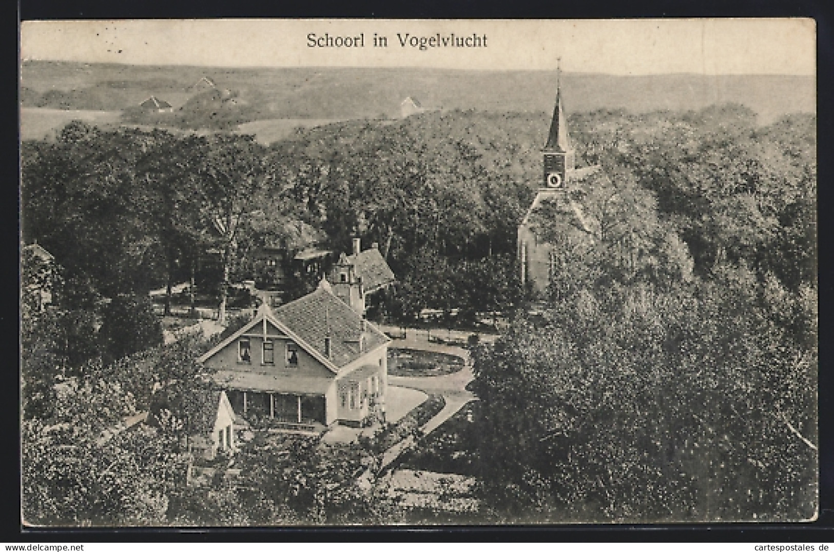 AK Schoorl, Schoorl in Vogelvlucht