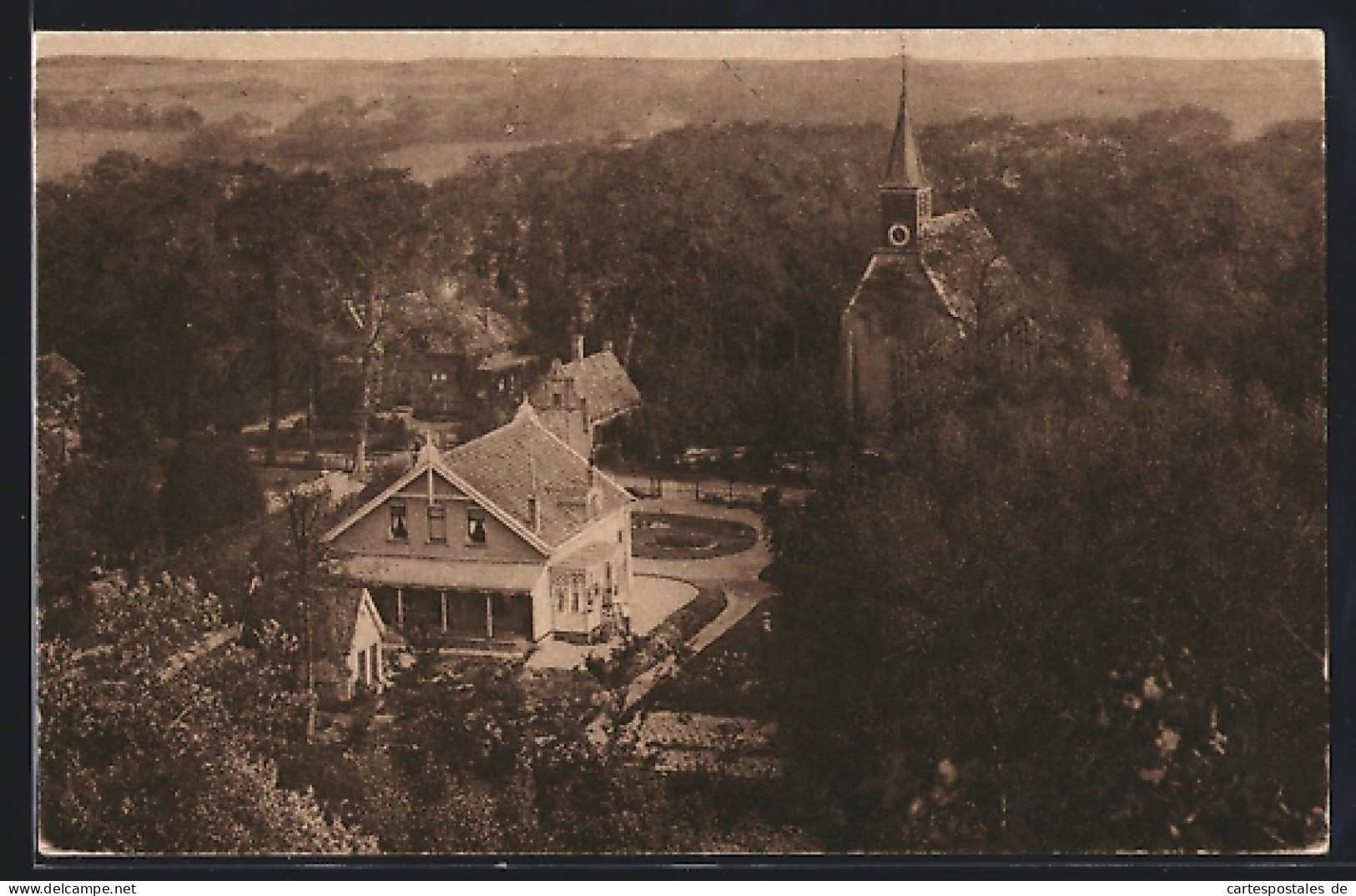 AK Schoorl, Schoorl in Vogelvlucht
