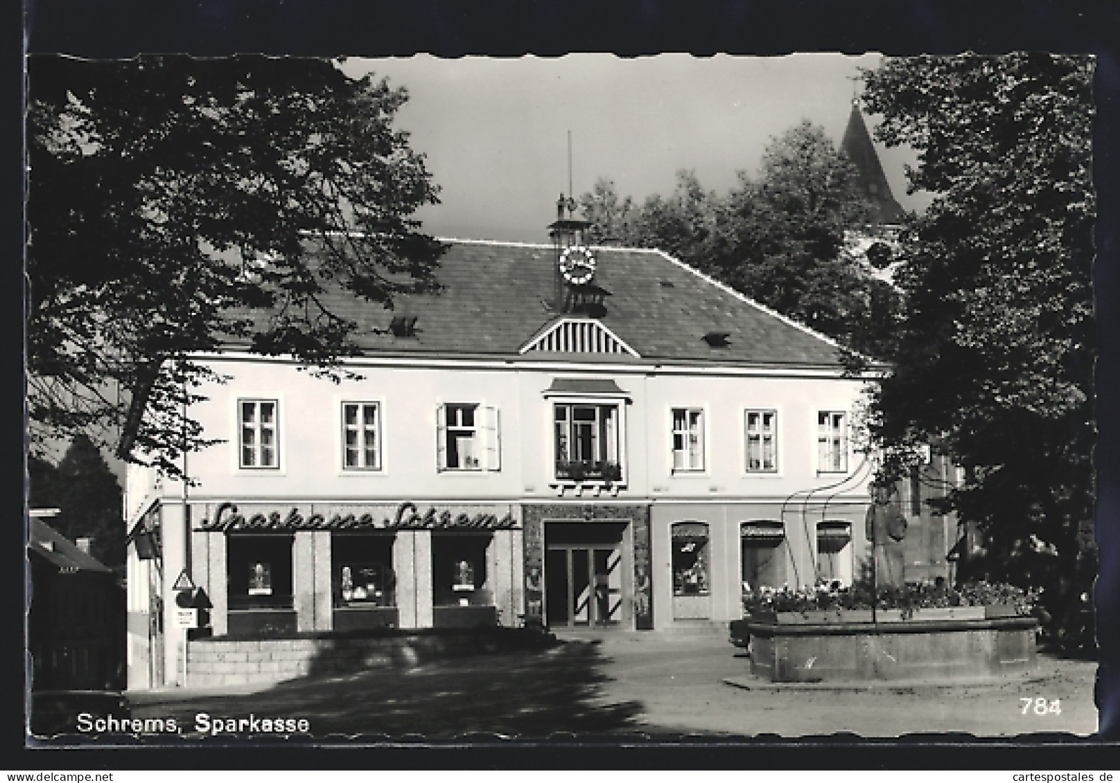 AK Schrems /N.-Oe., Partie mit Sparkasse