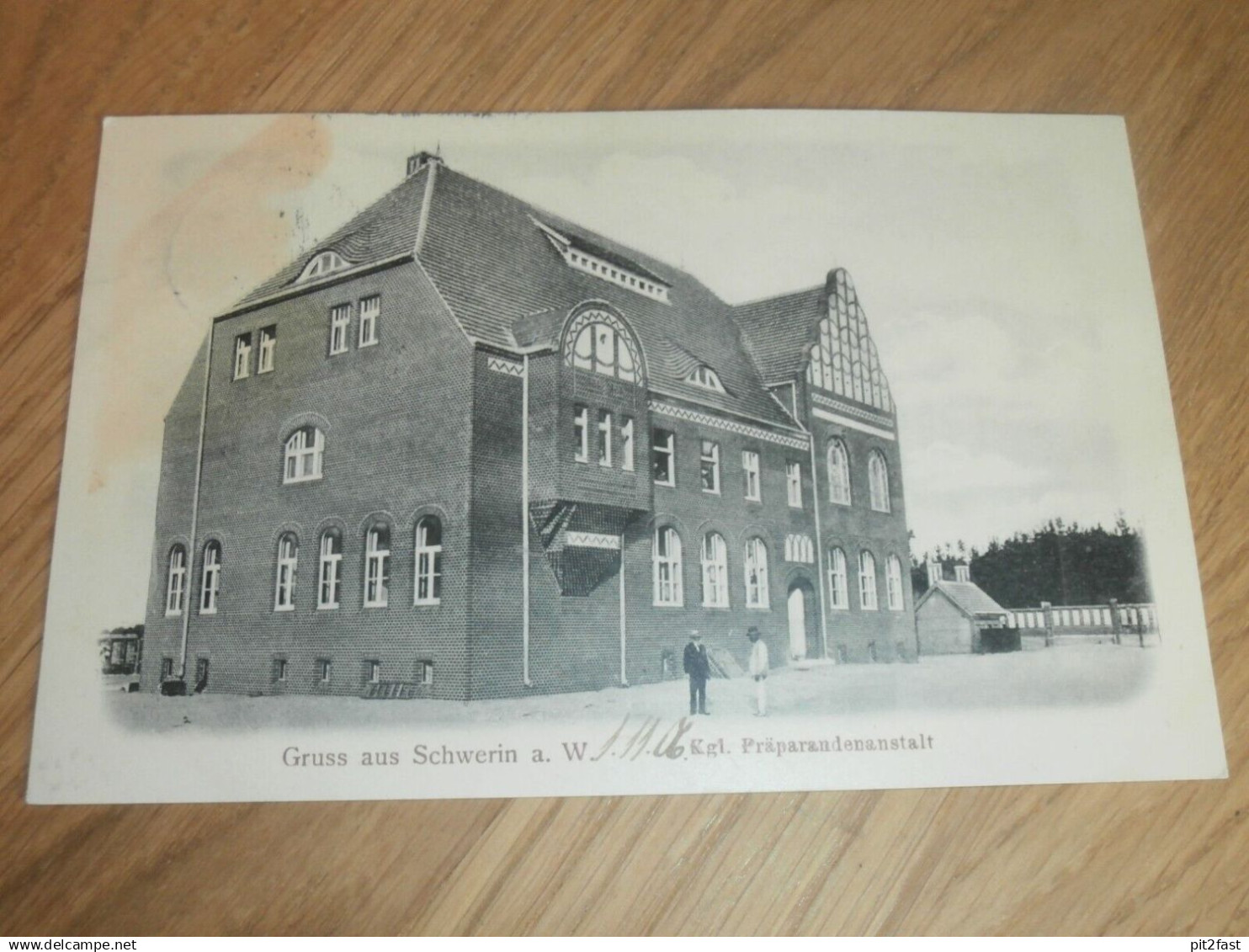 AK  - Schwerin a.d. Warthe / Lebus , 1906 , Präparandenanstalt , Ansichtskarte ! Skwierzyna