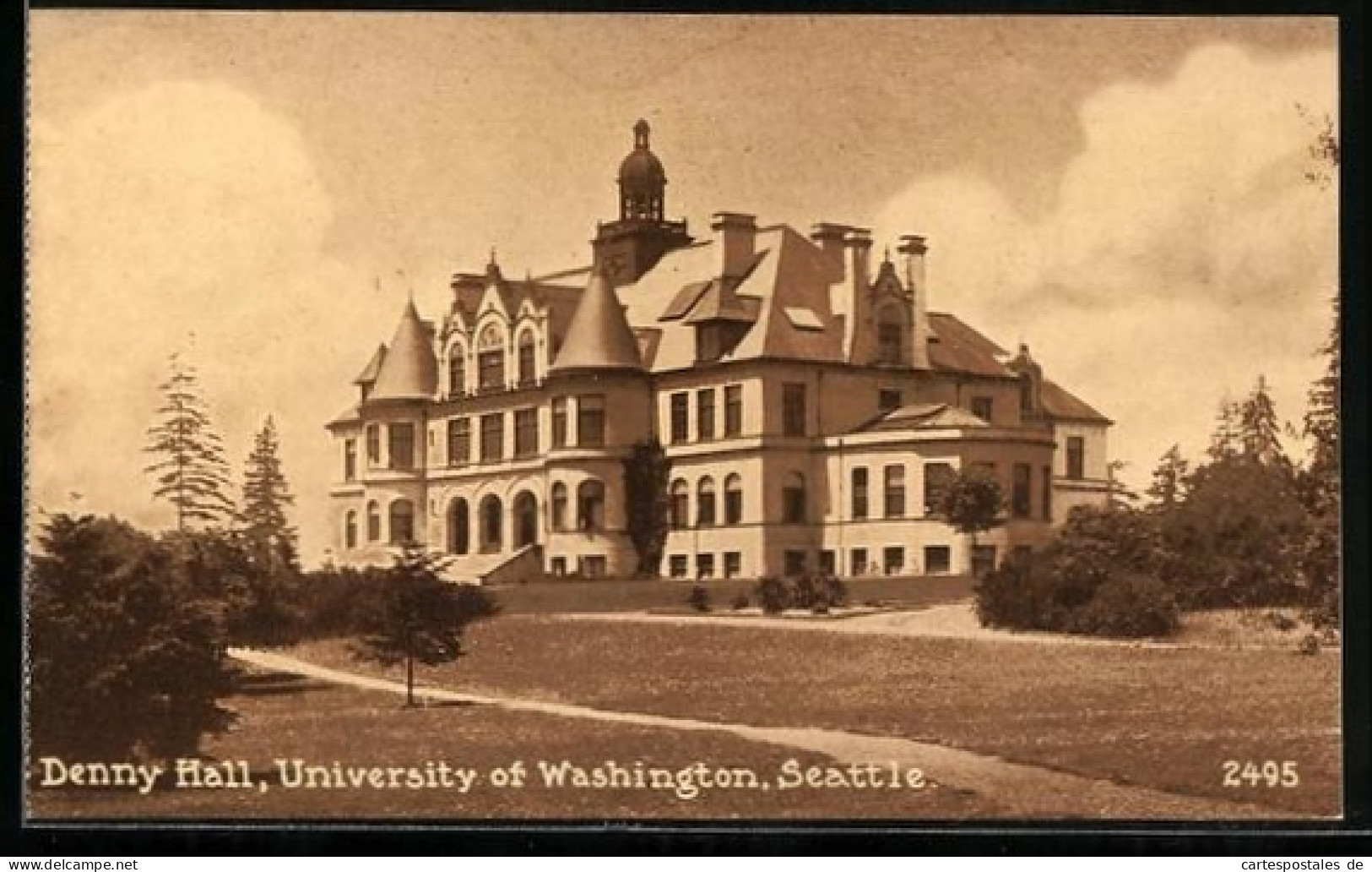 AK Seattle, WA, Denny Hall, University of Washington