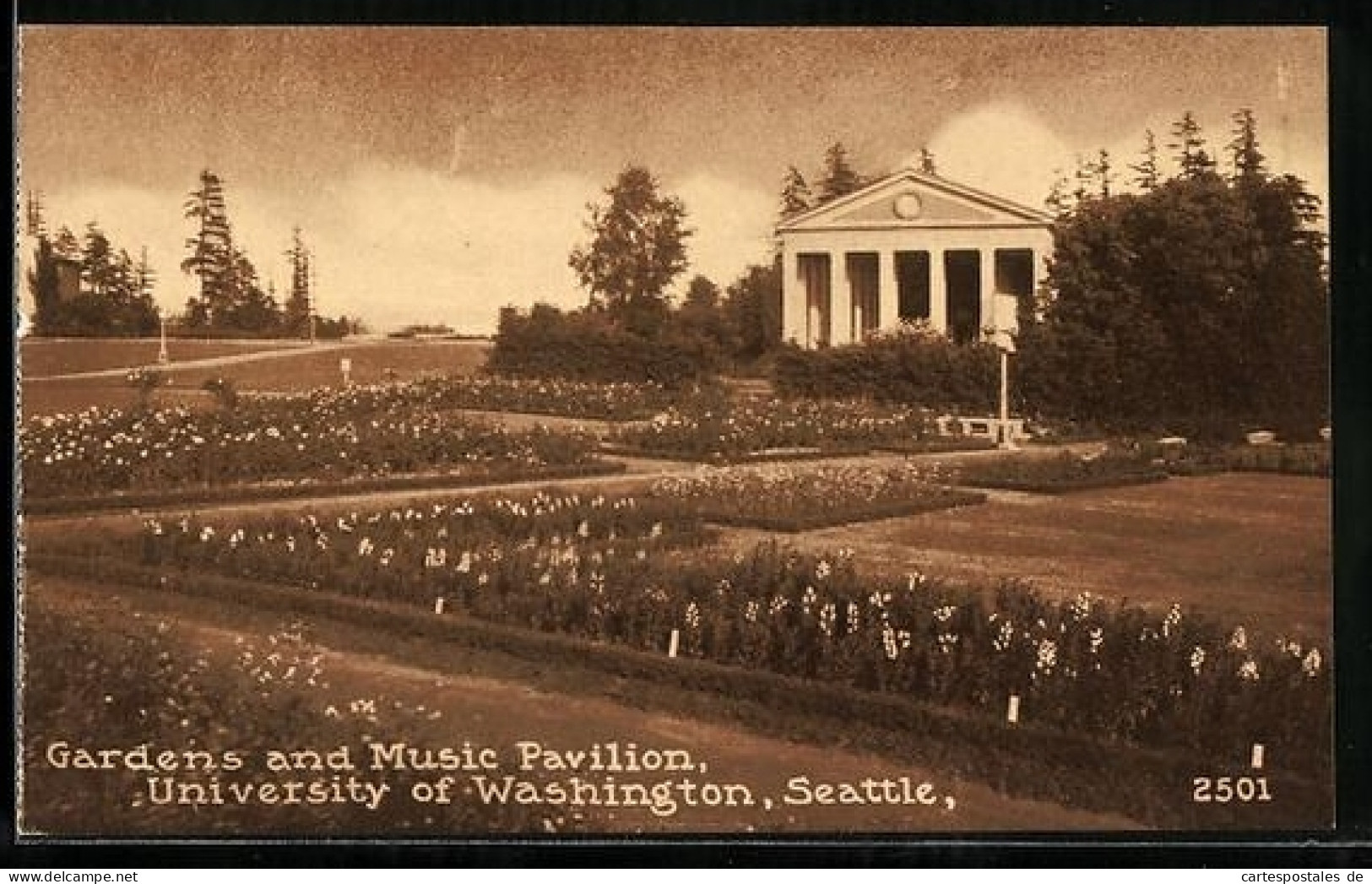 AK Seattle, WA, Gardens and Music Pavilion, University of Washington