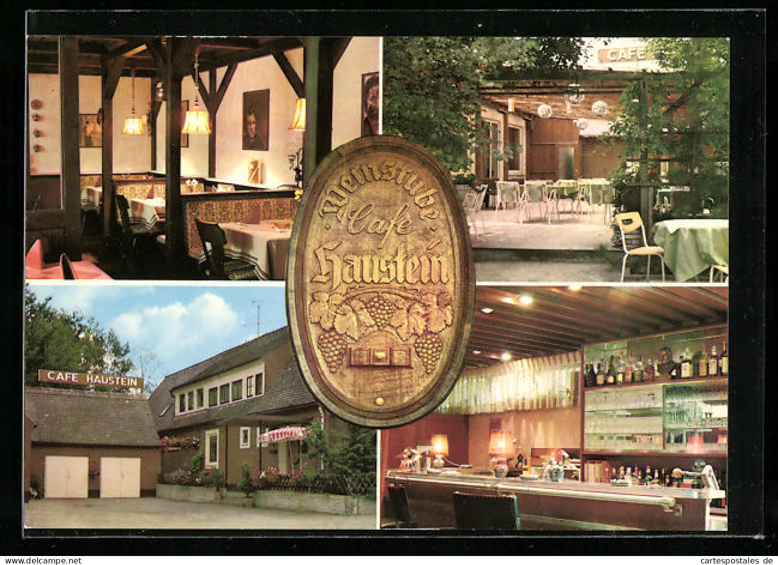 AK Senden, Weinstube-Café Haustein, Schulstrasse 1, Bes. Fam. Lerch