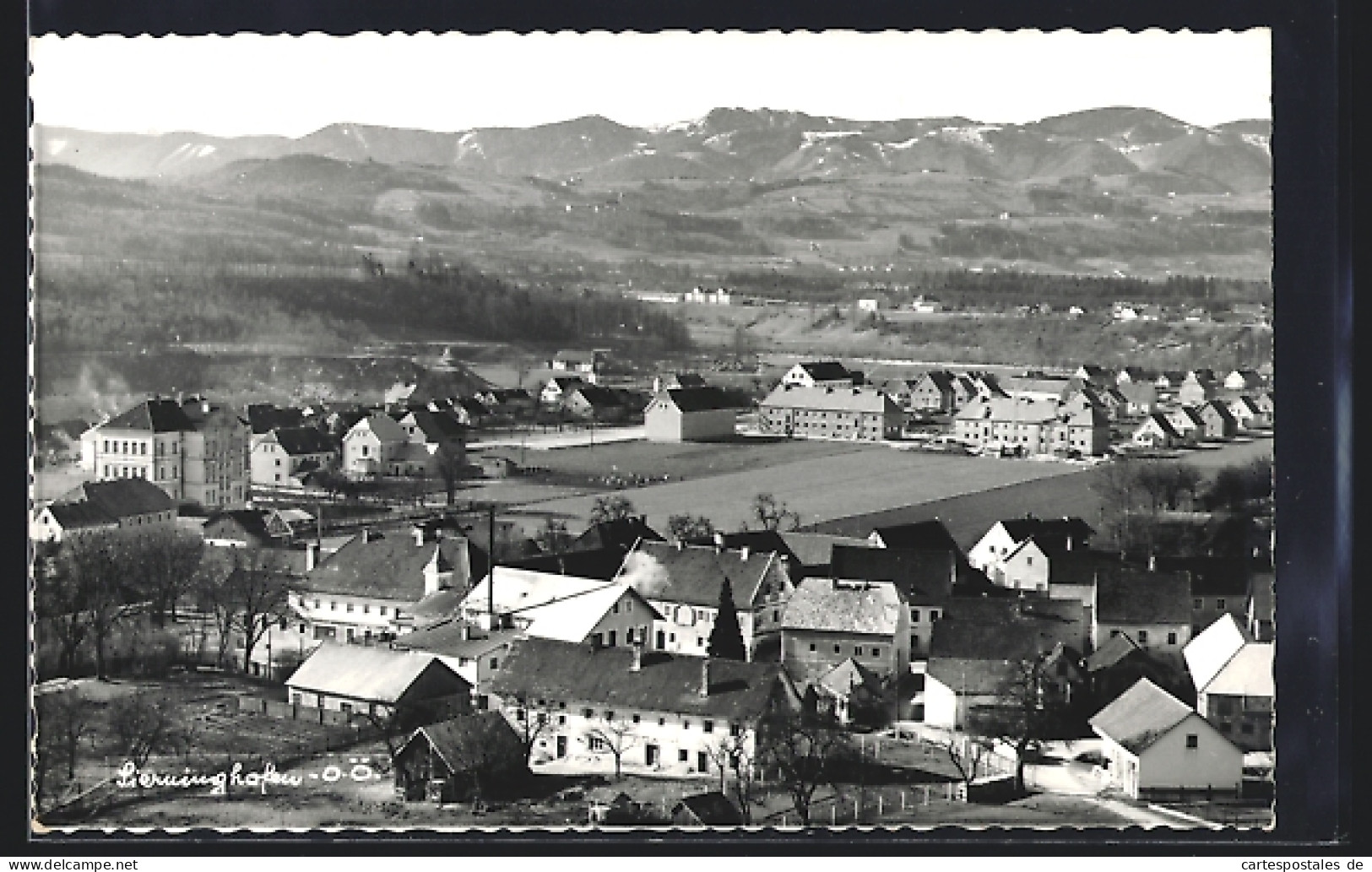 AK Sierning /O.-Ö., Blick über die Dächer von Sierninghofen