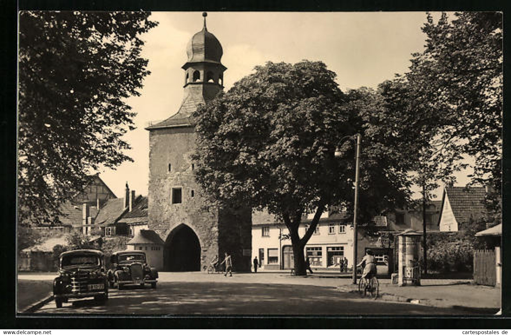 AK Sömmerda, Blick auf das Erfurter Tor