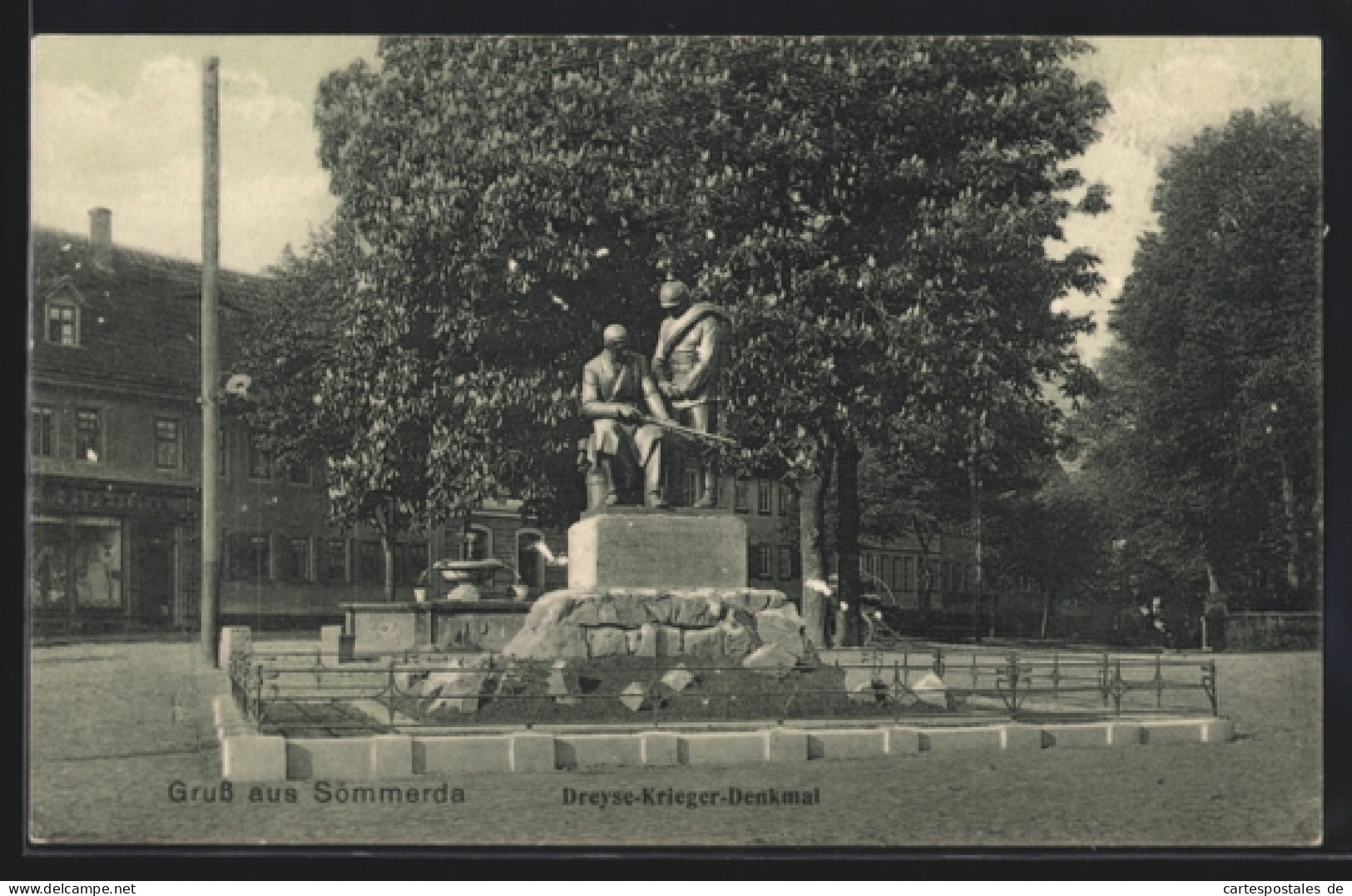 AK Sömmerda, Dreyse-Krieger-Denkmal