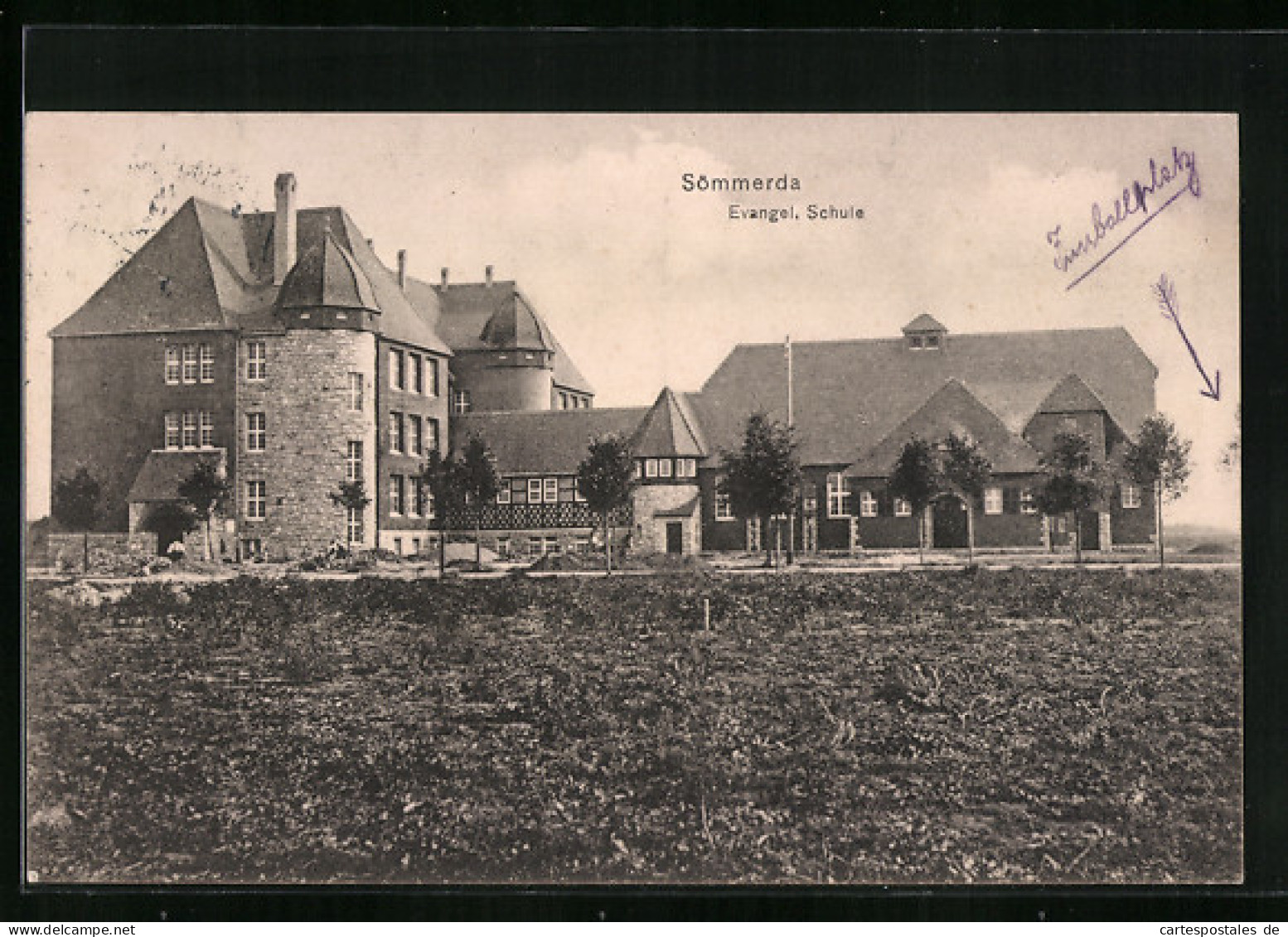 AK Sömmerda, Partie an der Evang. Schule