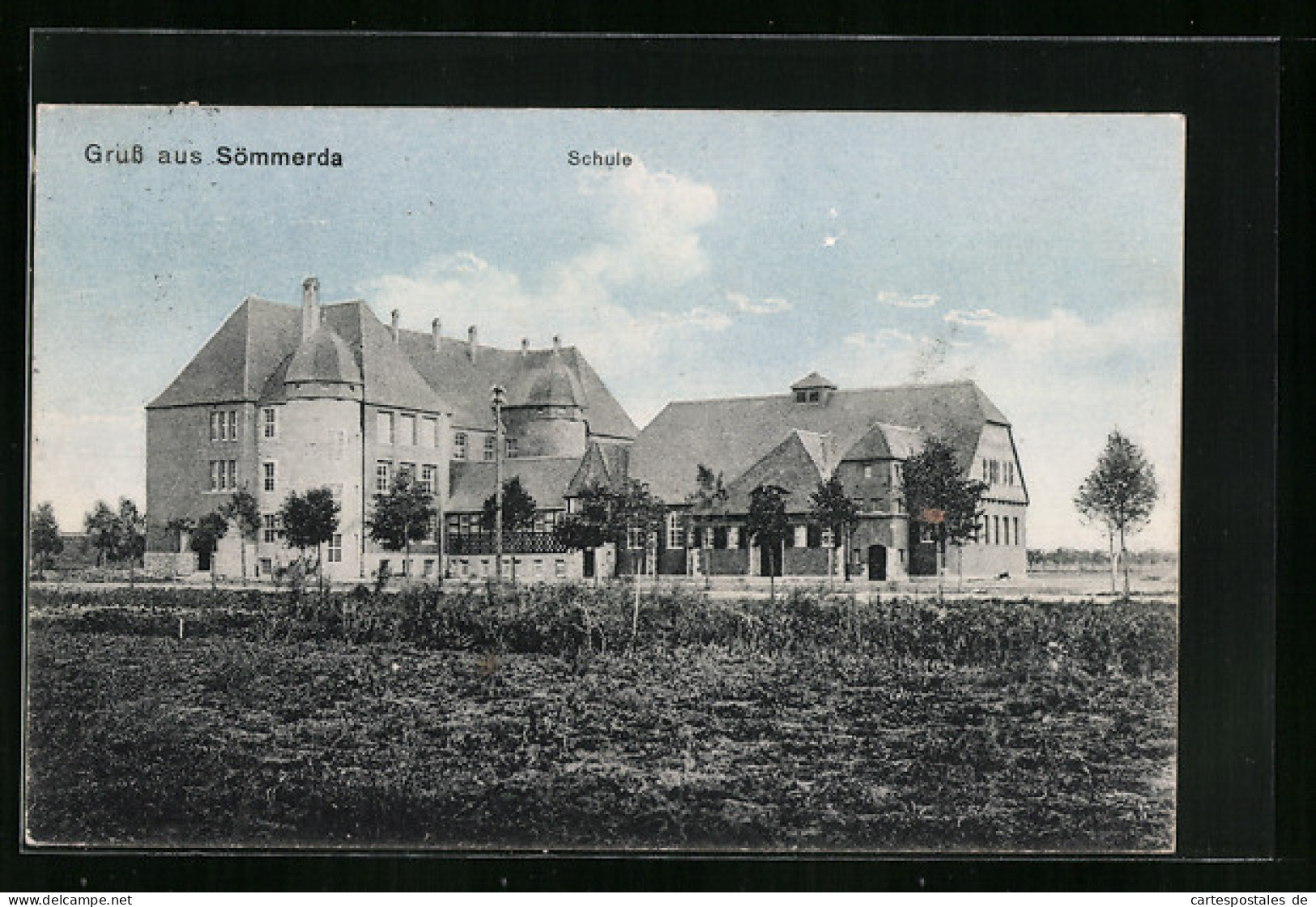 AK Sömmerda, Schule mit Feldern