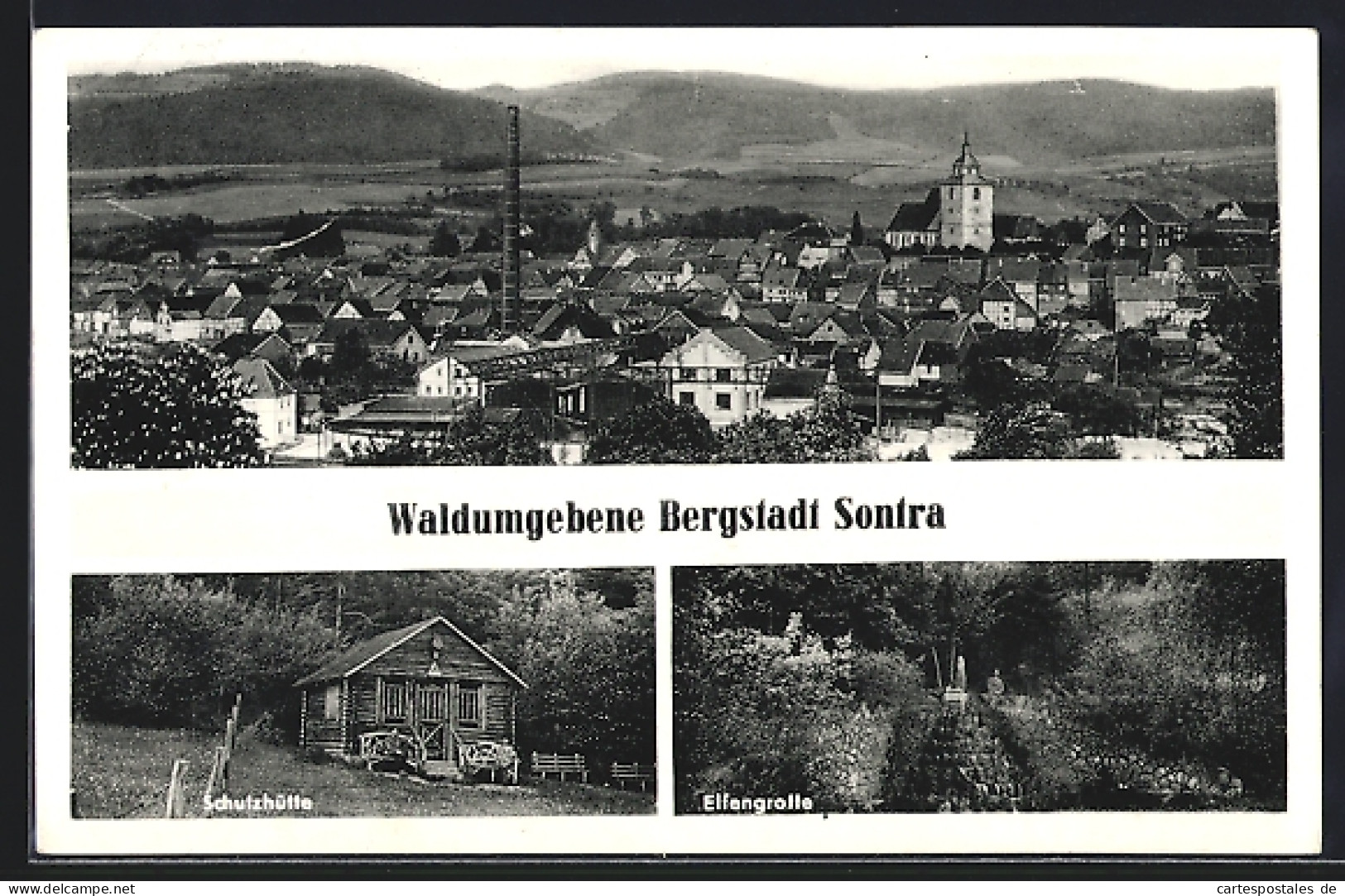 AK Sontra, Schutzhütte und Elfengrotte
