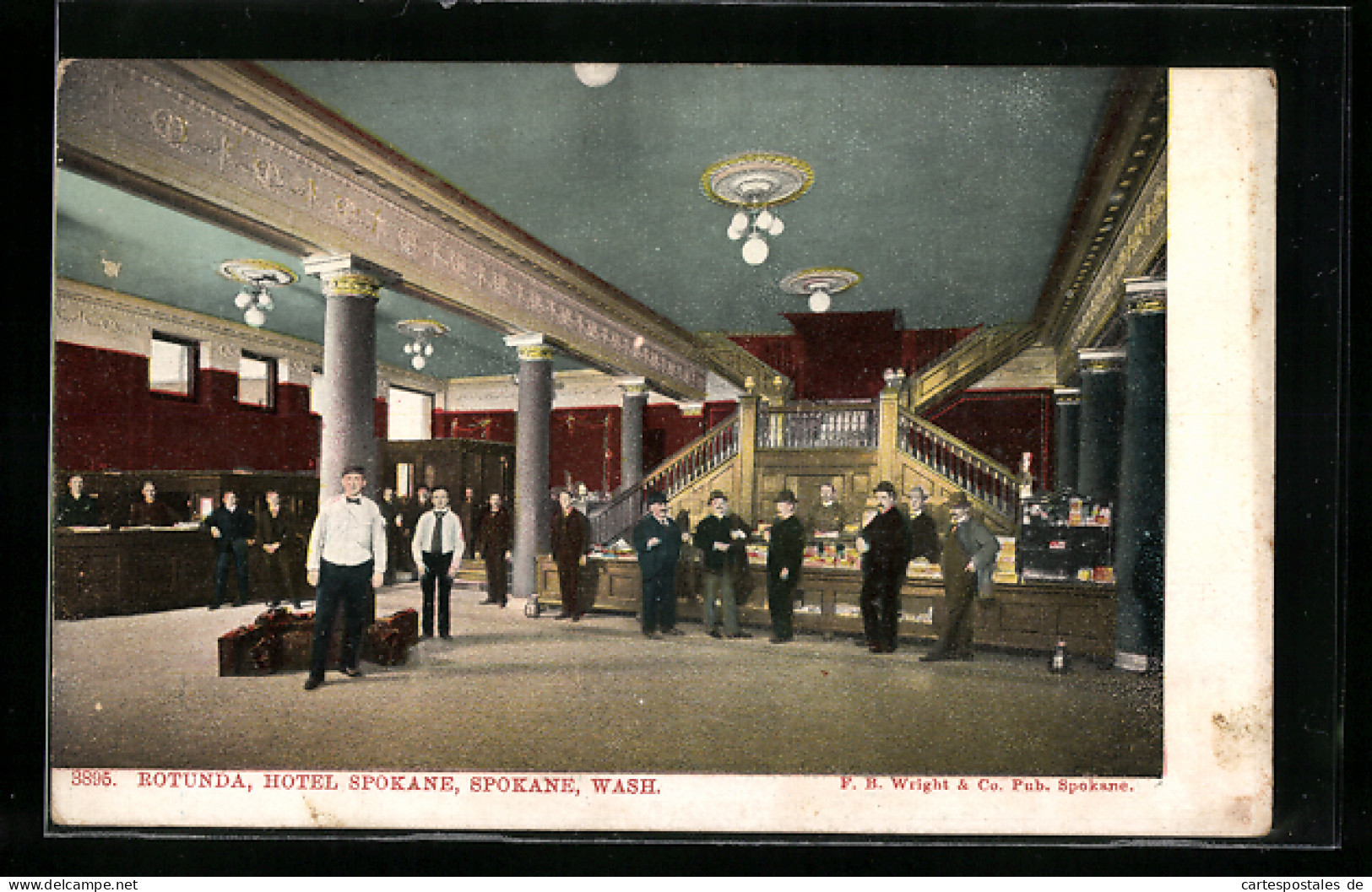 AK Spokane, WA, Rotunda, Hotel Spokane