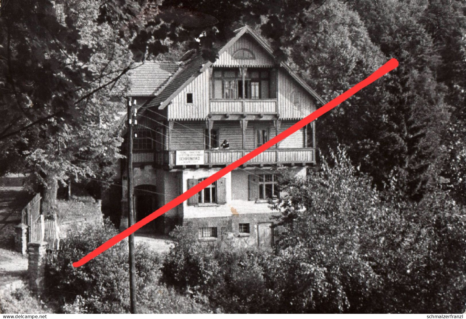 AK Srebrna Gora Silberberg Schronisko PTTK Villa Hubertus Baude a Herzogswalde Schönwalde Nowa Ruda Neurode Eulengebirge