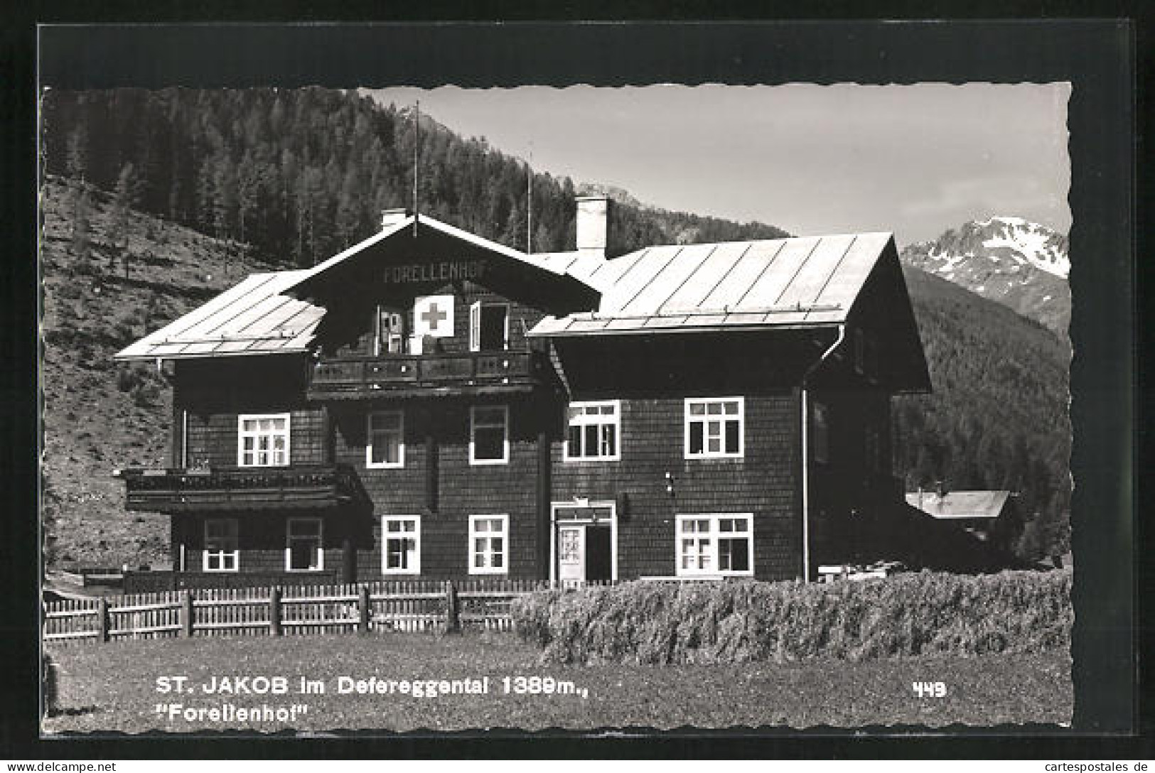 AK St. Jakob /Defereggental, Gasthaus Forellenhof