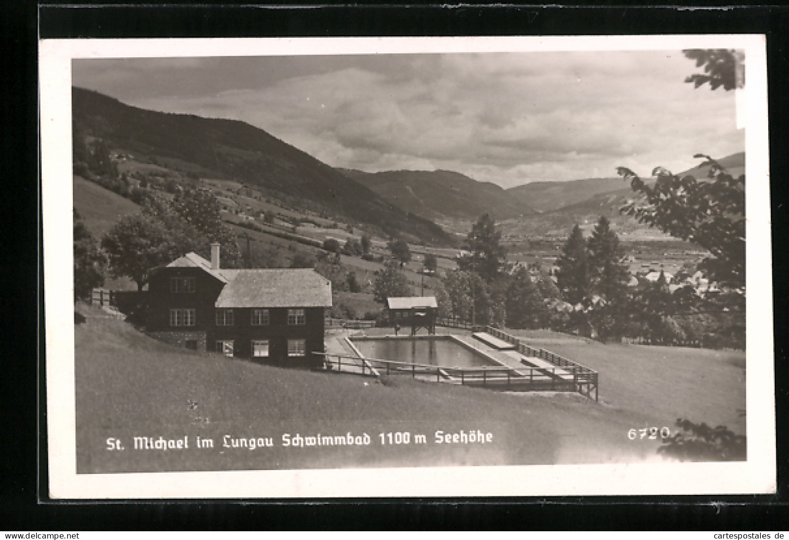 AK St. Michael im Lungau, Ansicht vom Schwimmbad