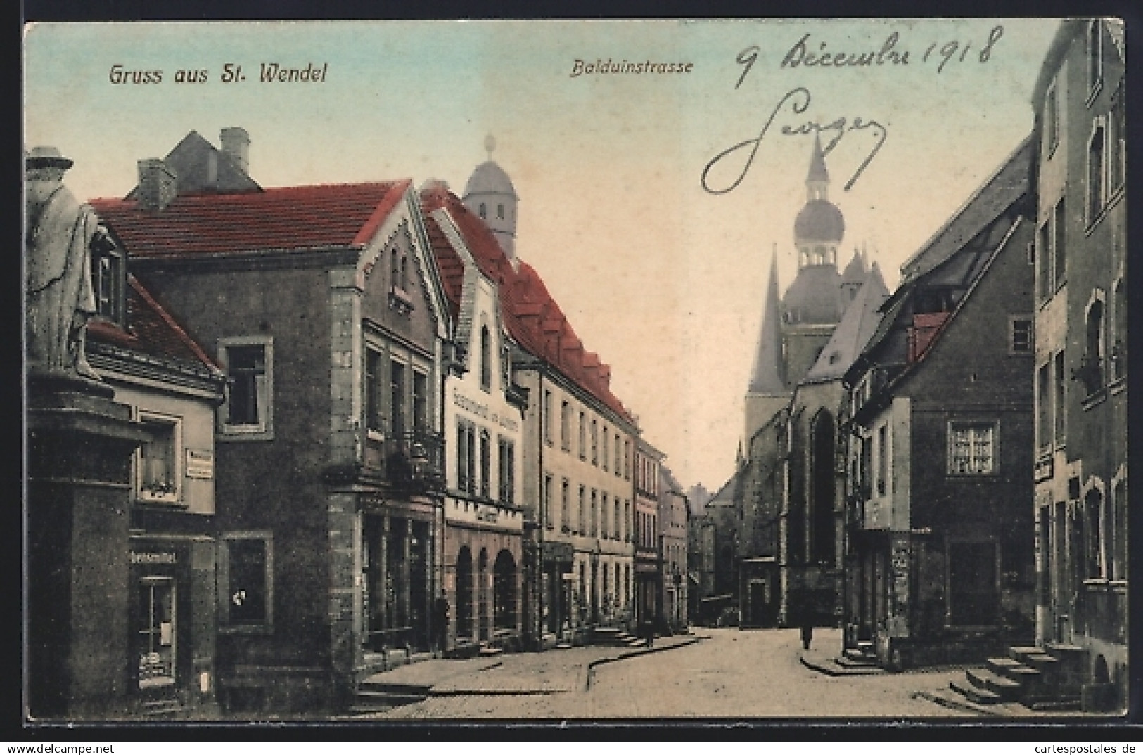 AK St. Wendel, Balduinstrasse