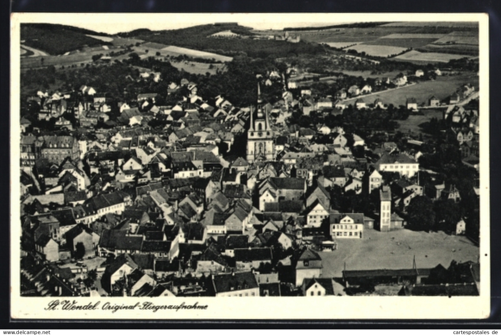 AK St. Wendel, Fliegeraufnahme