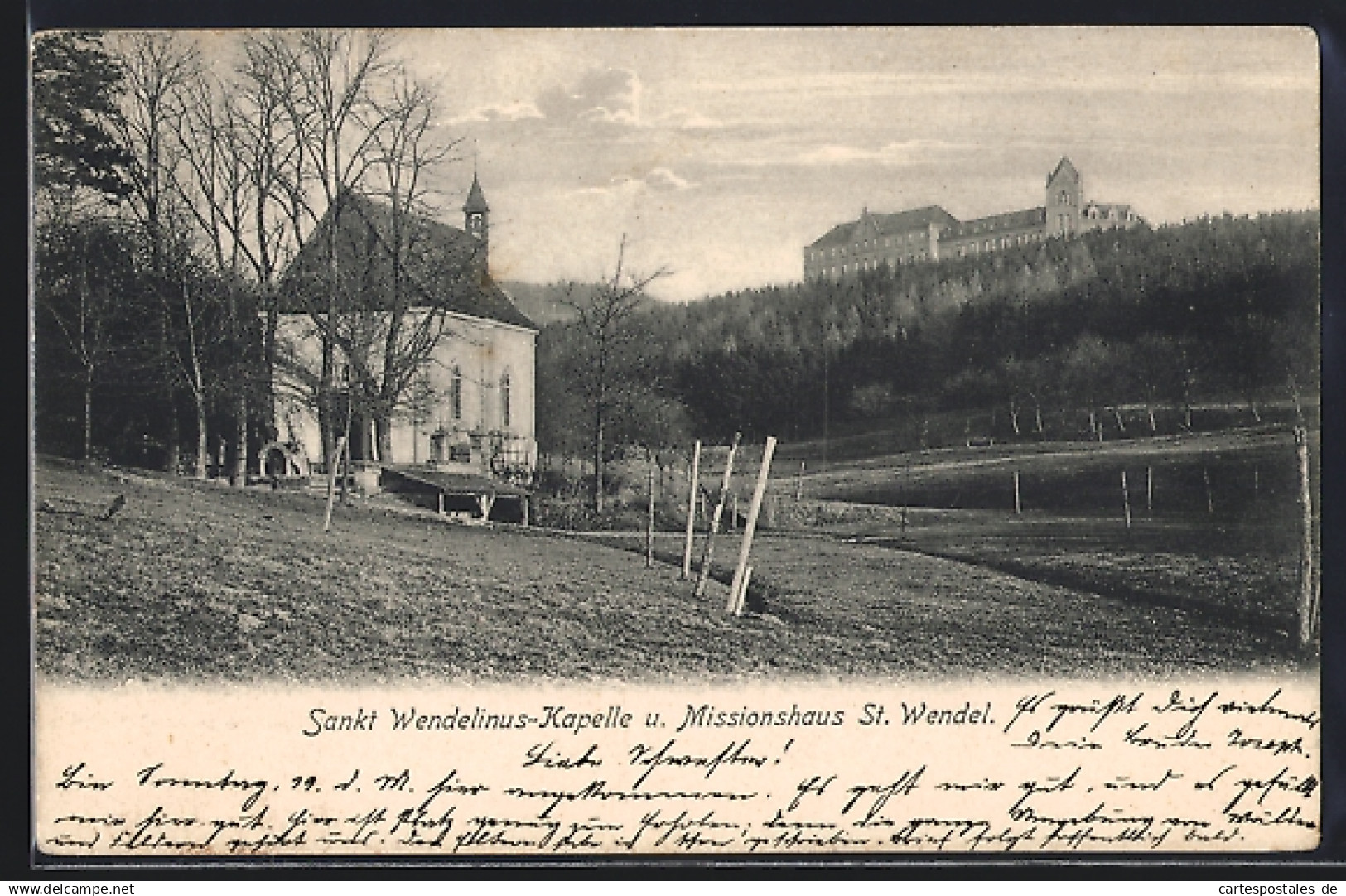 AK St. Wendel, Sankt Wendelinus-Kapelle und Missionshaus