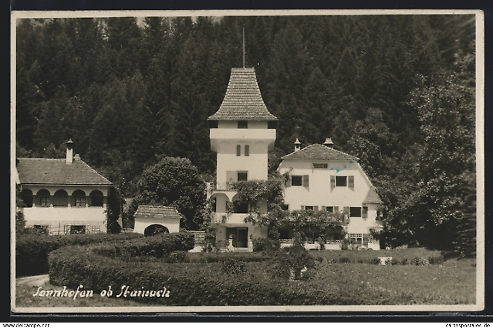 AK Stainach im Ennstal, Sonnhofen ob Stainach, Ortspartie