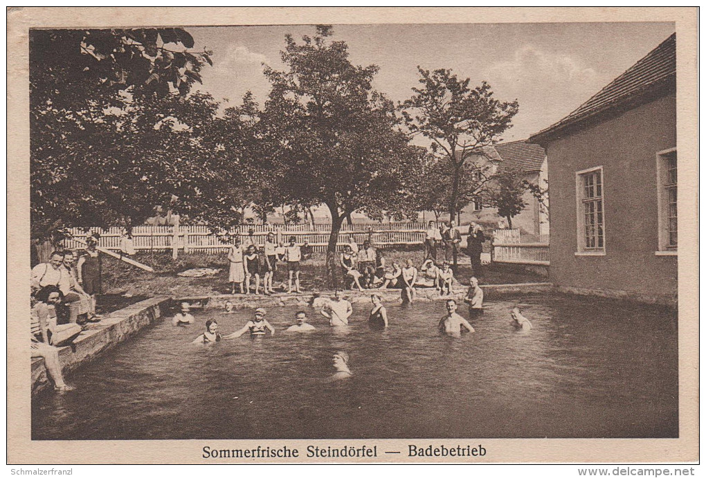 AK Steindörfel Gasthof Bad bei Hochkirch Pommritz Kubschütz Meschwitz Waditz Scheckwitz Blösa Jenkwitz Bautzen Löbau