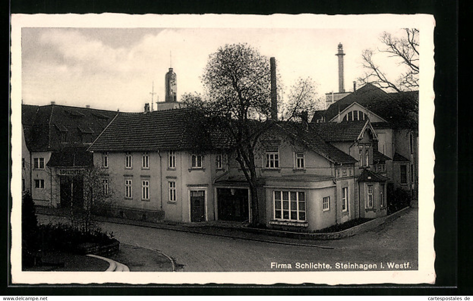 AK Steinhagen i. Westf., an der Firma Schlichte