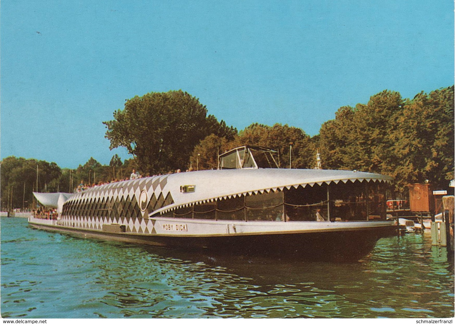 AK Stern und Kreisschifffahrt MS Moby Dick Sachtlebenstraße 60 Berlin Kleinmachnow Schönow Teltow Kanal Teltowkanal