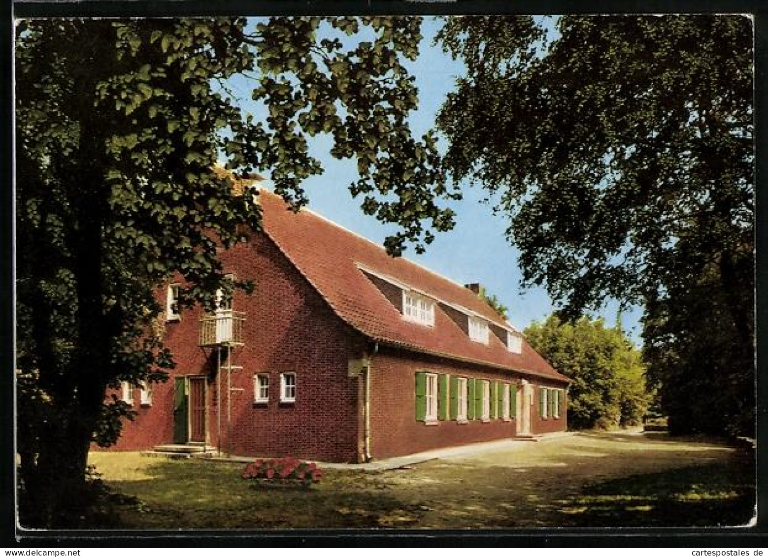 AK Straelen-Rieth /Geldern, Krefelder Schullandheim