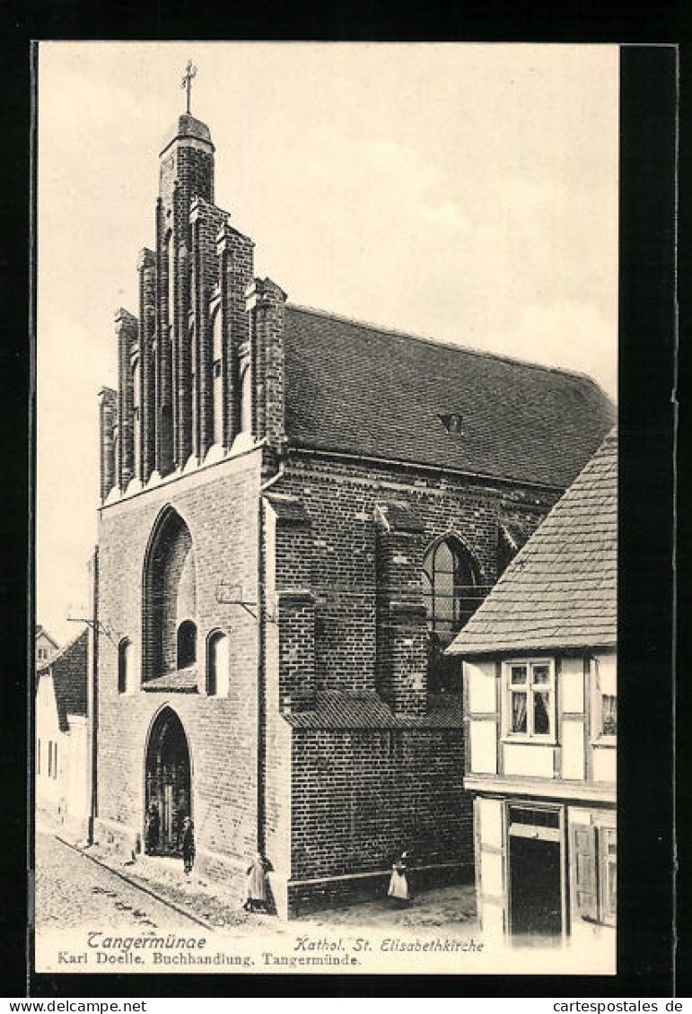 AK Tangermünde, Katholische St. Elisabethkirche