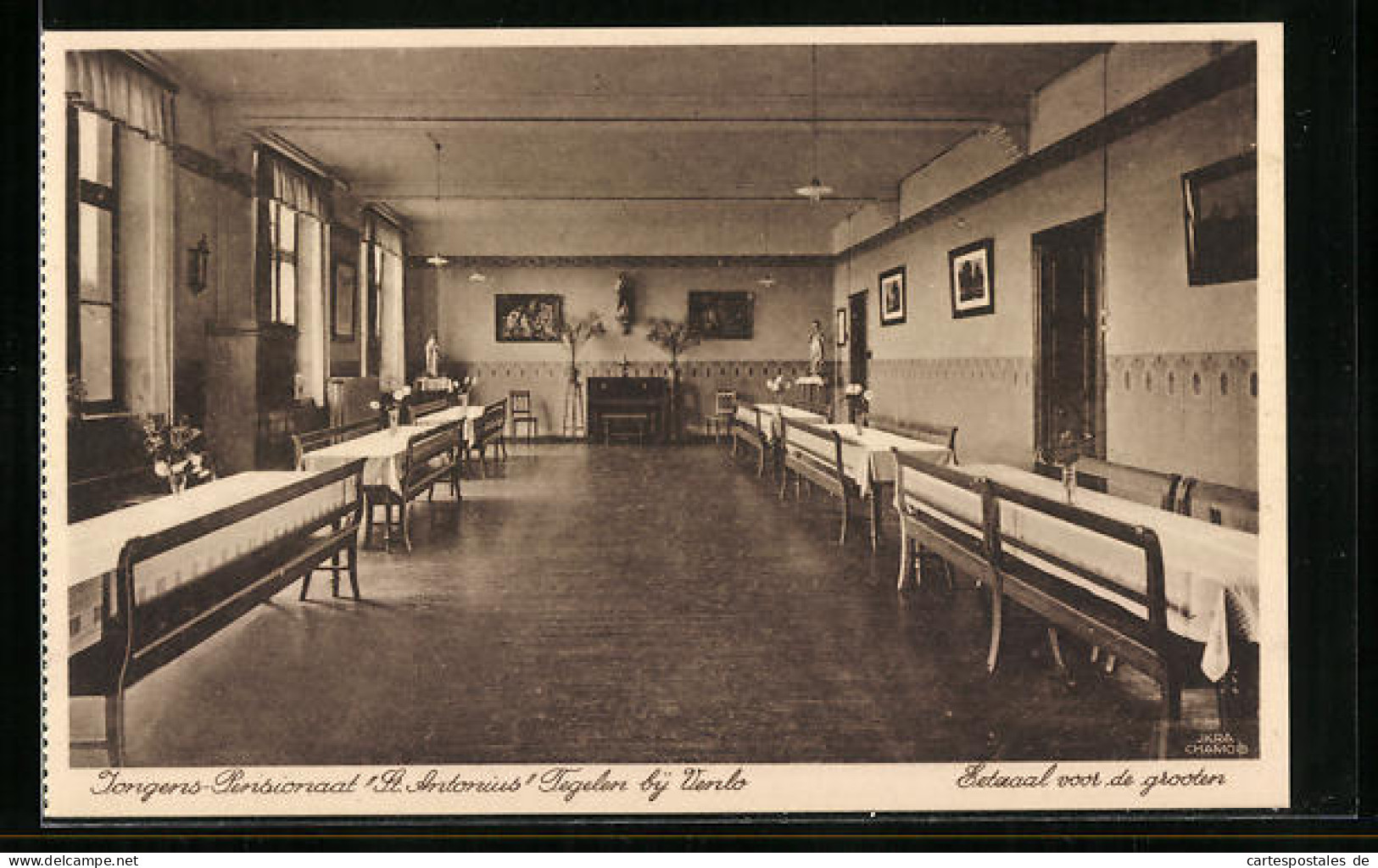 AK Tegelen, Jongens-Pensionaat St. Antonius, Eetzaal voor de grooten
