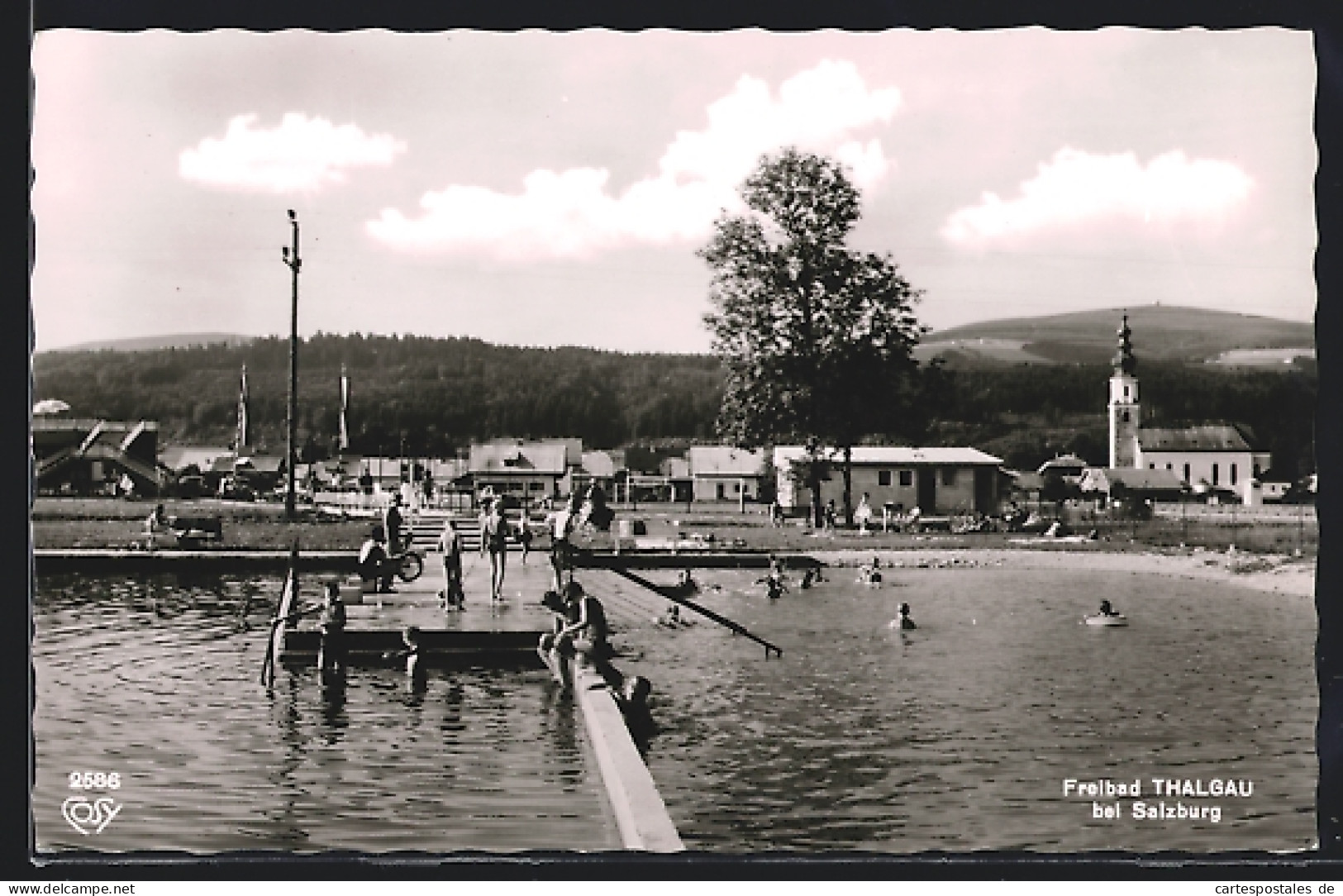AK Thalgau, Badegäste im Freibad