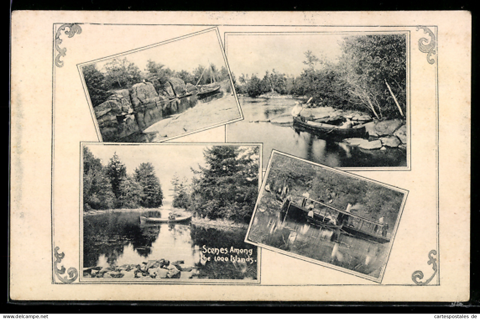 AK Thousand Islands, Diverse Ortsansichten