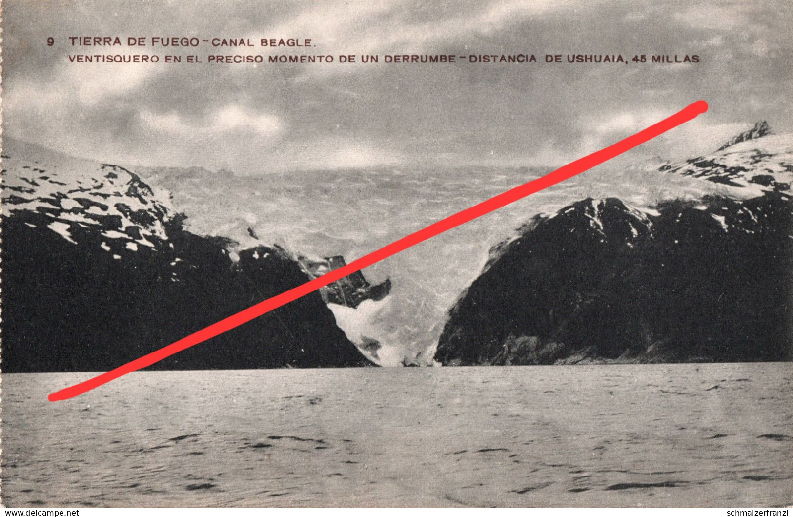 AK Tierra del Fuego Canal Beagle Ventisquero a Ushuaia Land of Fire Feuerland Magallanes Magellanica Argentina Chile