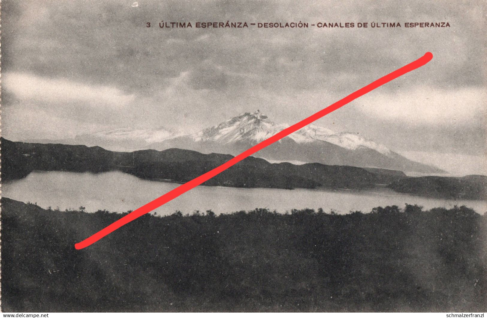 AK Tierra del Fuego Desolacion en les Canales Land of Fire Feuerland Magallanes Magellanica Argentinien Argentina Chile