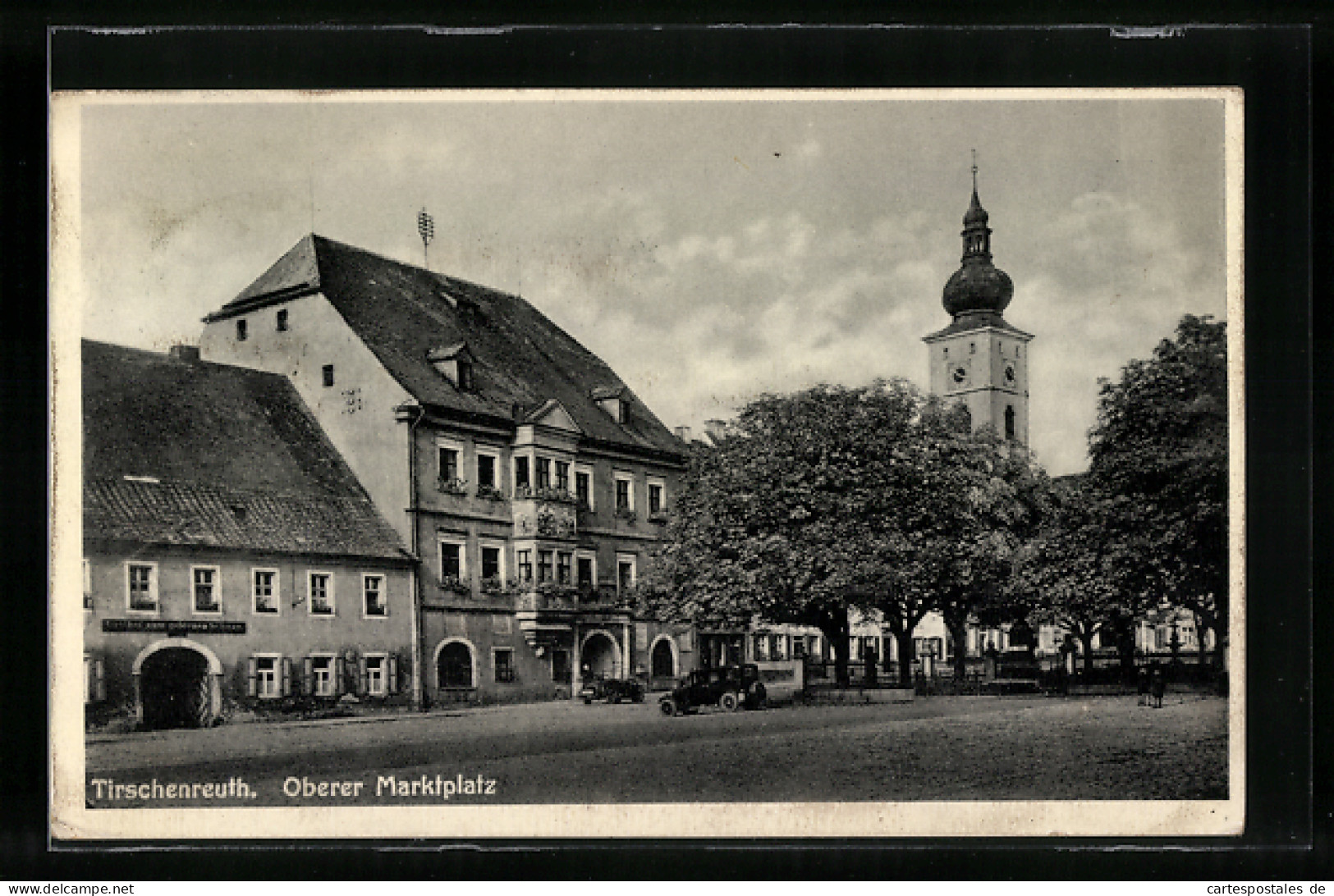 AK Tirschenreuth, Oberer Marktplatz