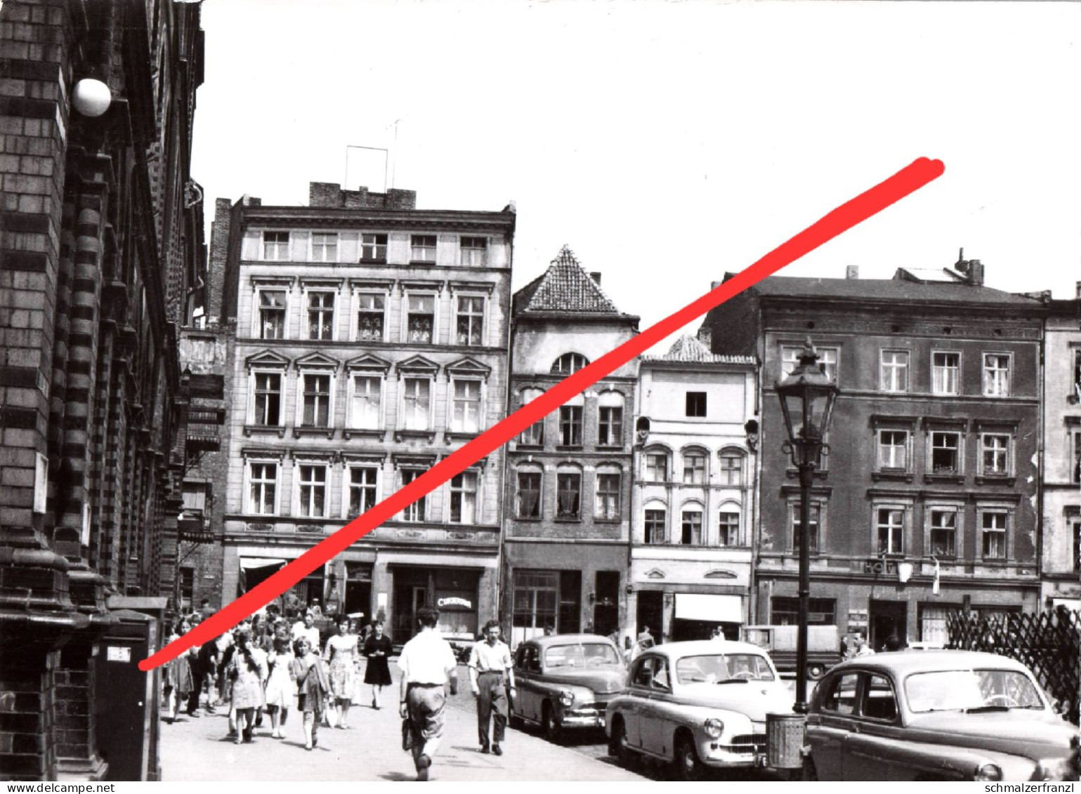 AK Torun Thorn Fragment Starego Rynku Rynek Altmarkt Markt a Mokre Mocker Wrzosy Schönwalde Polska Polski Pologne Polen