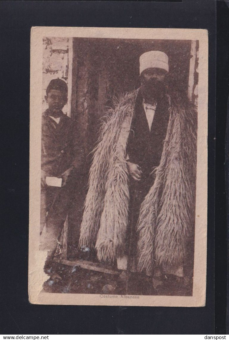 AK Trachten Albanien Albania
