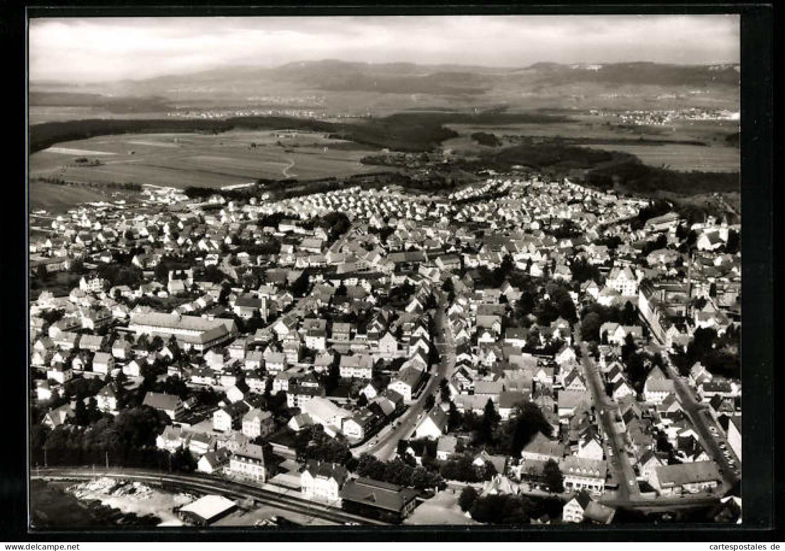 AK Trossingen /Württ., Ortsansicht mit Umgebung