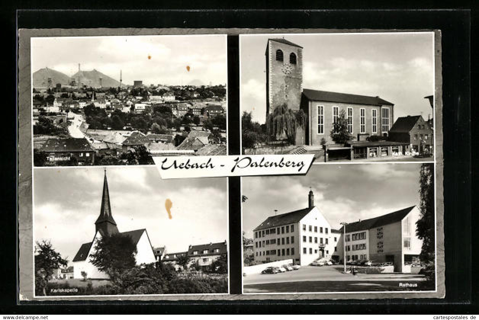 AK Uebach-Palenberg, Kirche, Rathaus, Karlskapelle